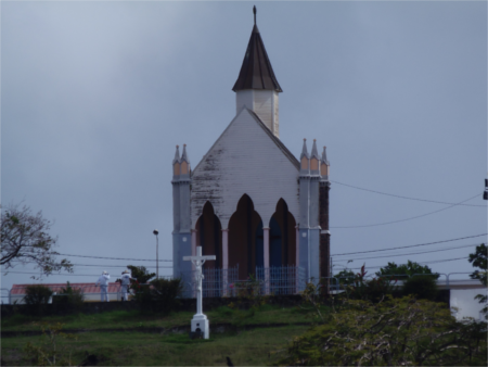 La Martinique, Fort-de-France 10 mars 2016 - La chapelle du Calvaire - Notre Dame des Marins