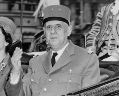 Il s'agit de mettre De Gaulle hors de l'arène - Extrait de @ Libération
